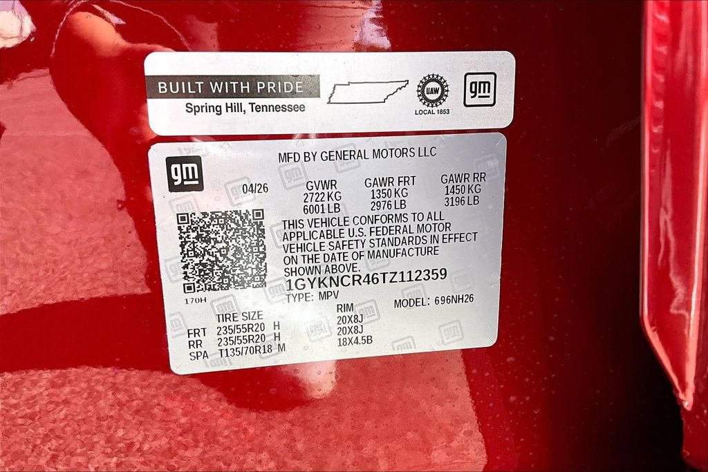 New 2026 Cadillac XT5 Premium Luxury w/ Driver Assist Package FWD image 13
