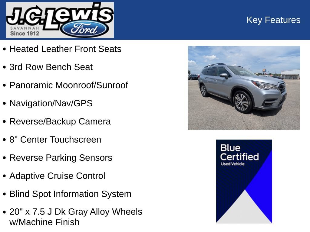 Used 2022 Subaru Ascent Limited w/ Technology Package AWD/4WD image 34