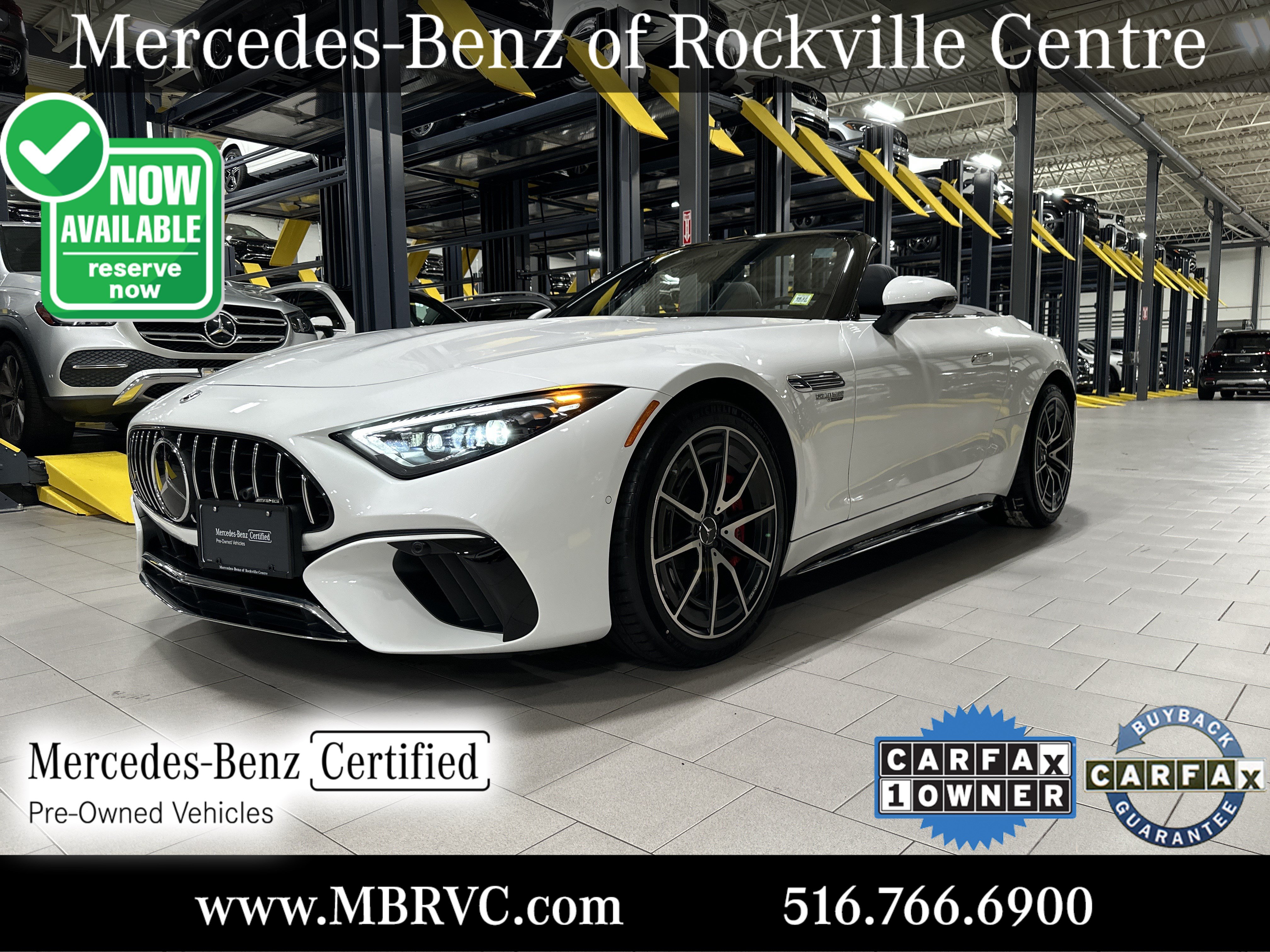 Certified 2022 Mercedes-Benz SL 55 AMG 4MATIC