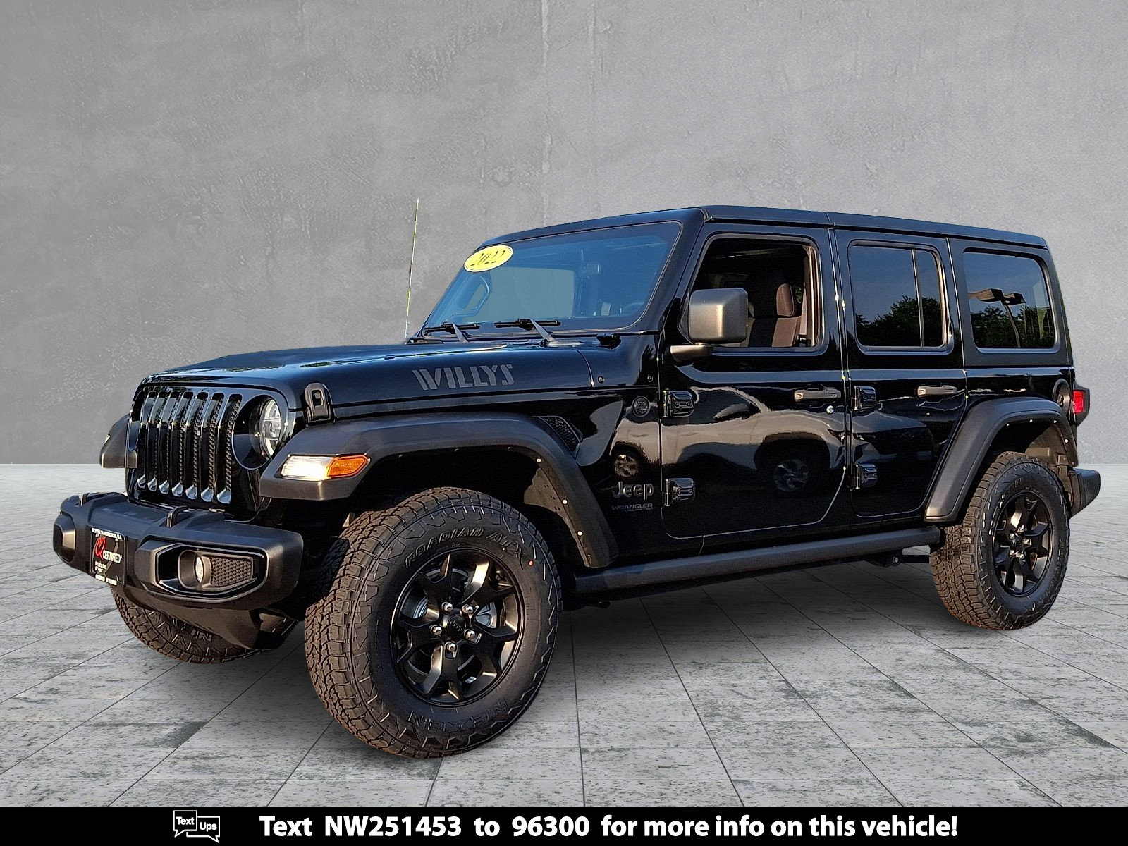 Used 2022 Jeep Wrangler Unlimited Sport AWD/4WD image 1