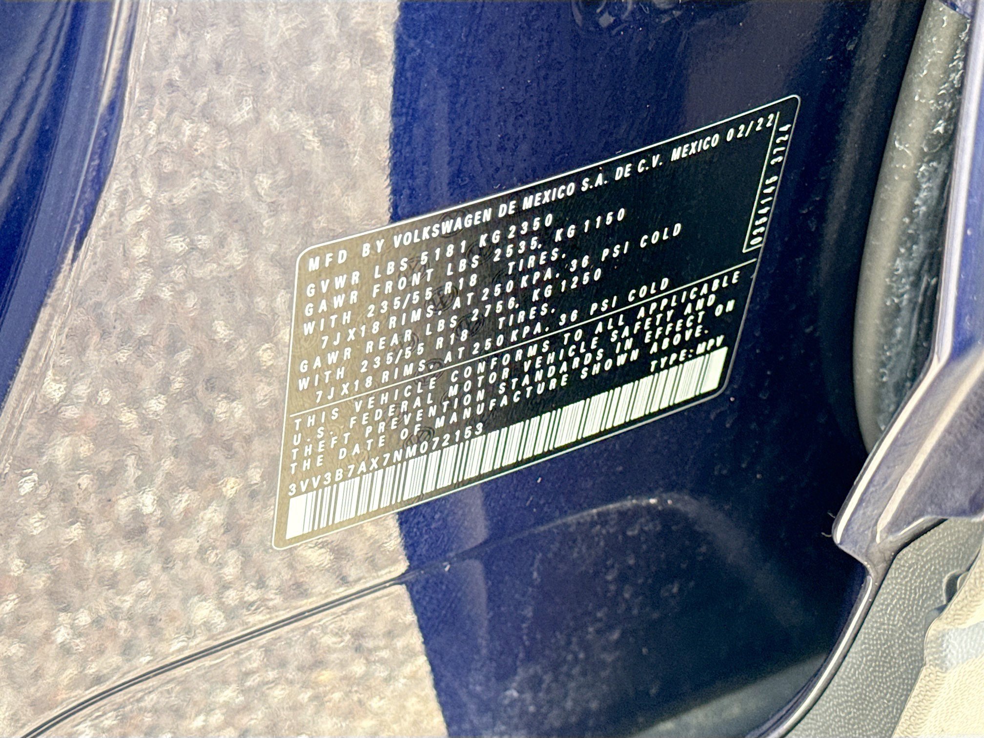 Used 2022 Volkswagen Tiguan SE image 45