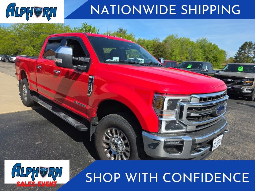 Used 2021 Ford F250 Lariat w/ Lariat Ultimate Package AWD/4WD video 1