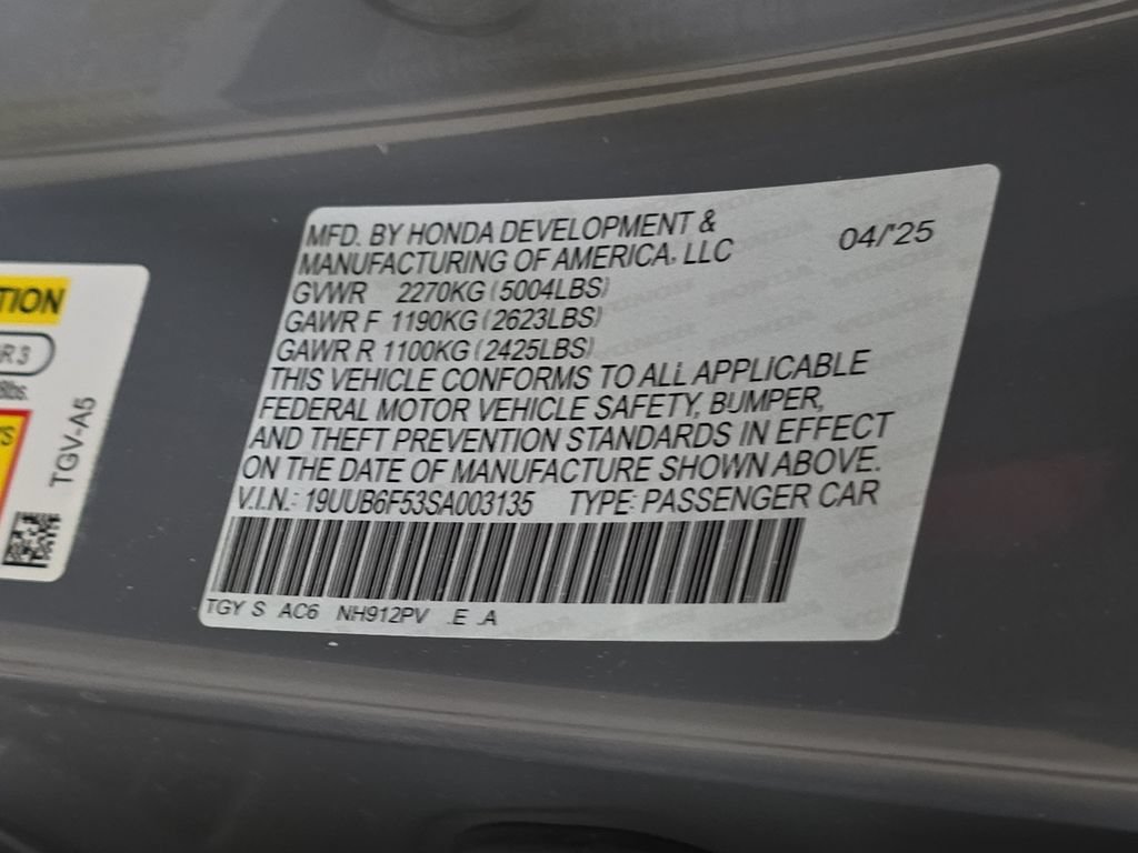 Used 2025 Acura TLX SH-AWD w/ A-SPEC Pkg image 33