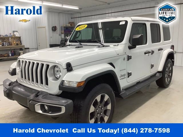 Used 2018 Jeep Wrangler Unlimited Sahara w/ Cold Weather Group image 3