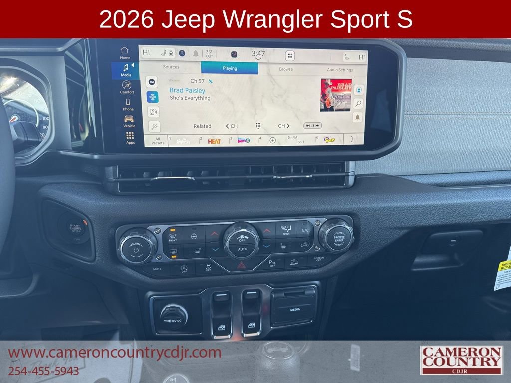 New 2026 Jeep Wrangler Sport S image 13