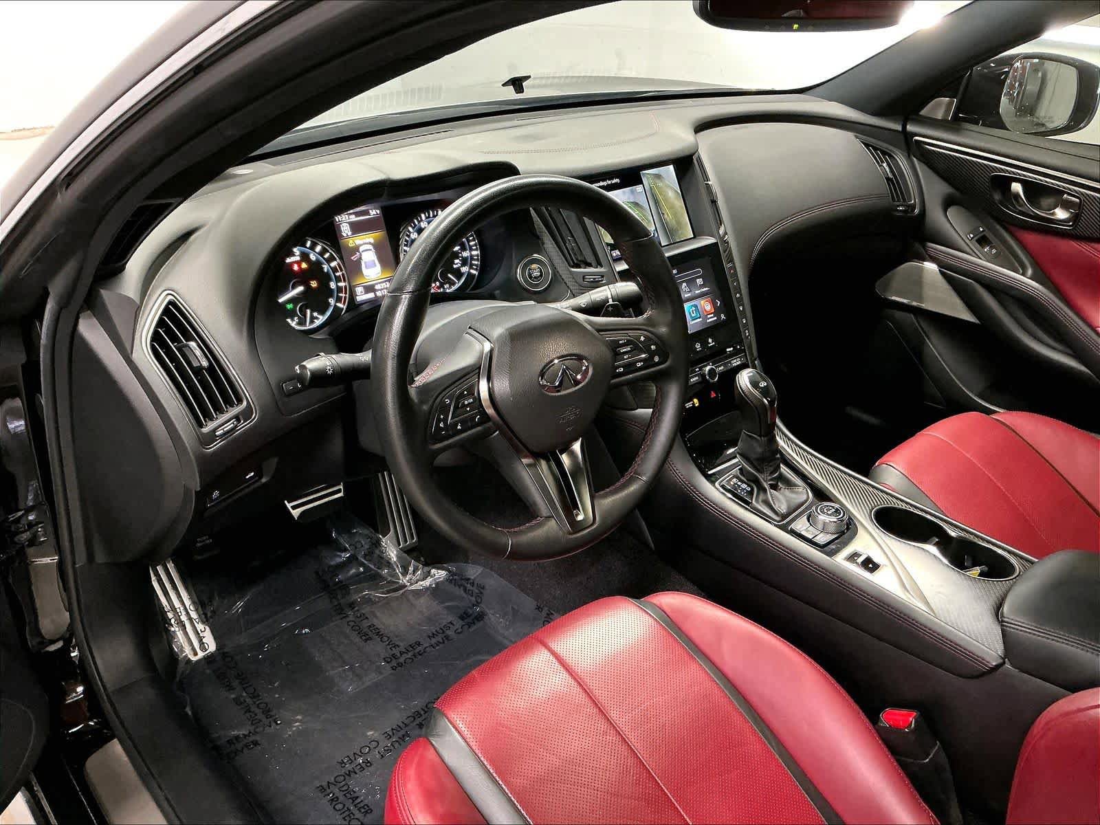 Used 2022 INFINITI Q60 Red Sport 400 w/ Cargo Package image 14