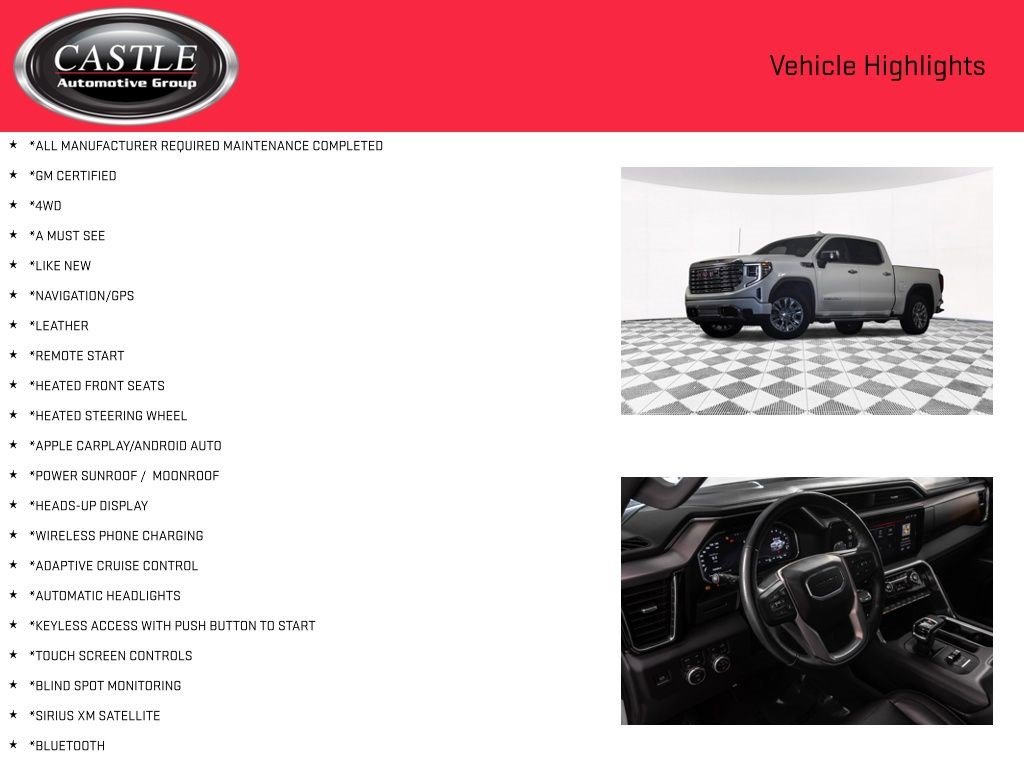 Certified 2022 GMC Sierra 1500 Denali AWD/4WD image 3