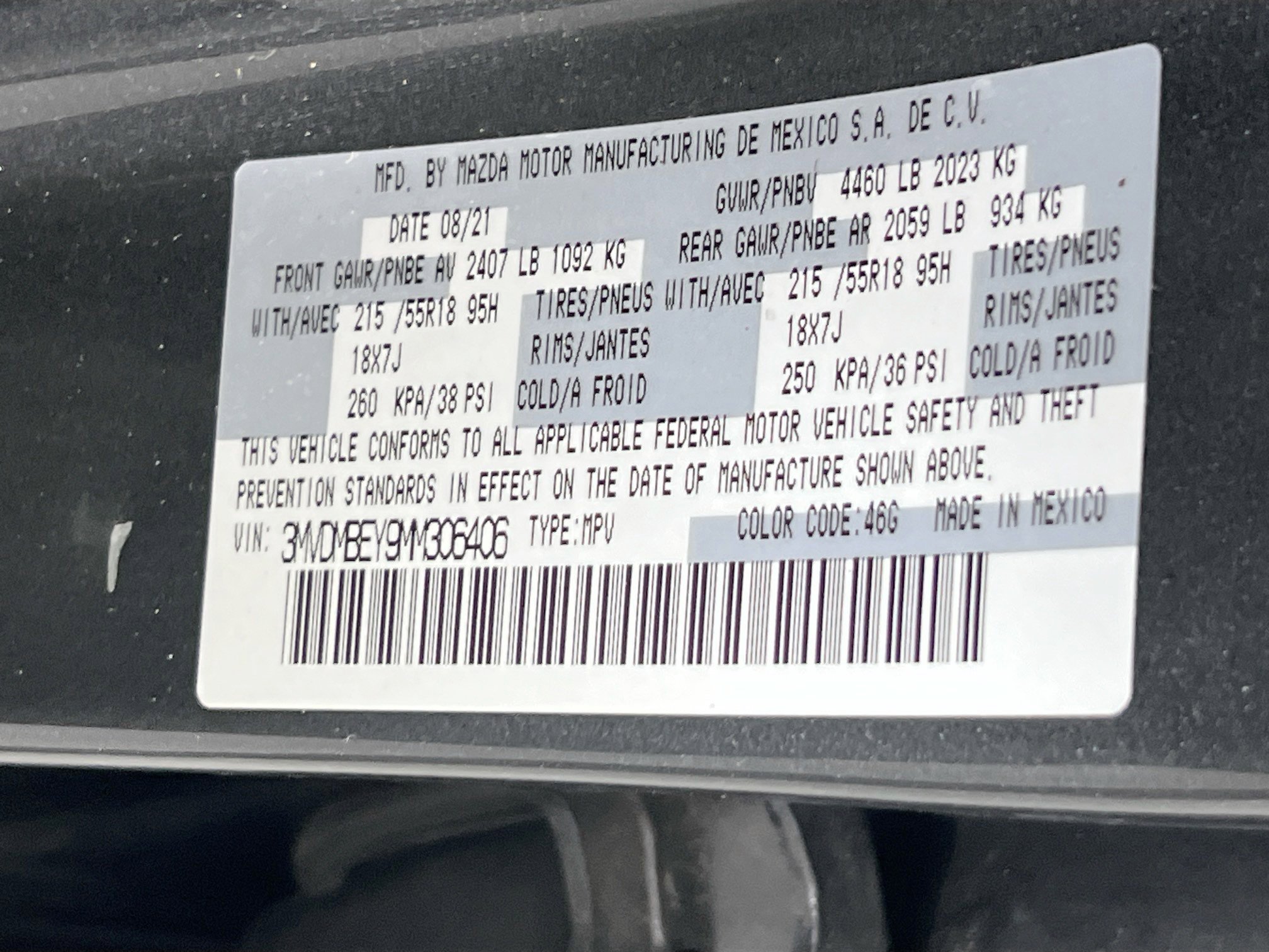 Used 2021 MAZDA CX-30 2.5 Turbo w/ Premium Plus Pkg image 32