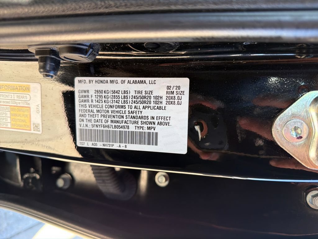 Certified 2020 Honda Pilot Touring image 32