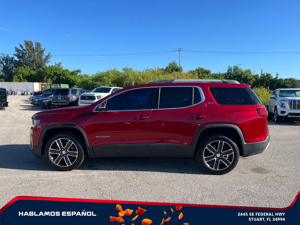 Used 2021 GMC Acadia SLT w/ Technology Package FWD image 4