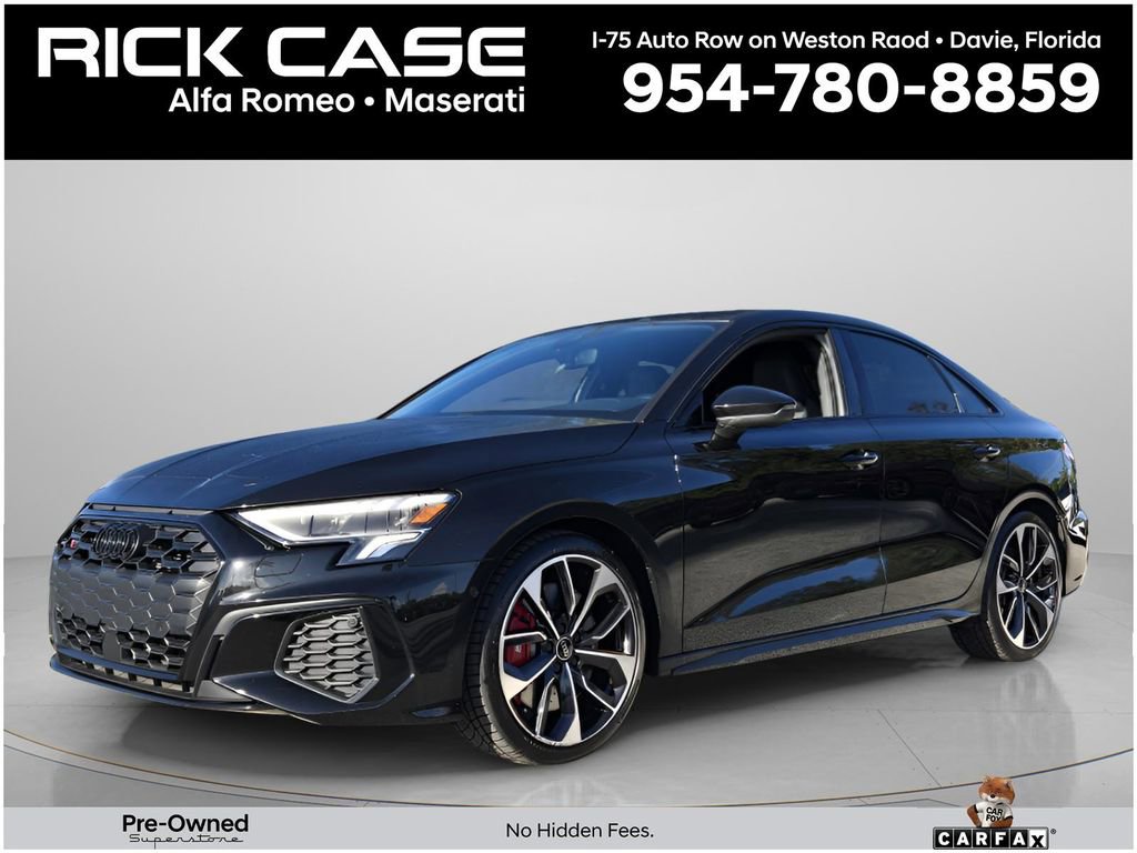 Used 2024 Audi S3 Premium Plus w/ Premium Plus Package image 1