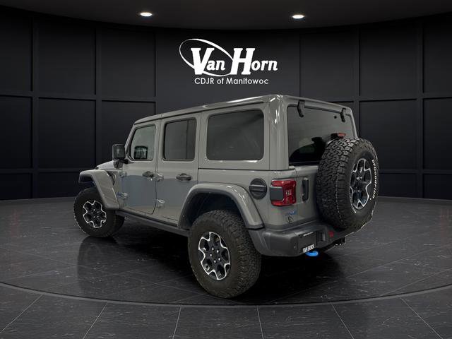 Used 2022 Jeep Wrangler Unlimited Rubicon 4xe w/ Steel Bumper Group image 3