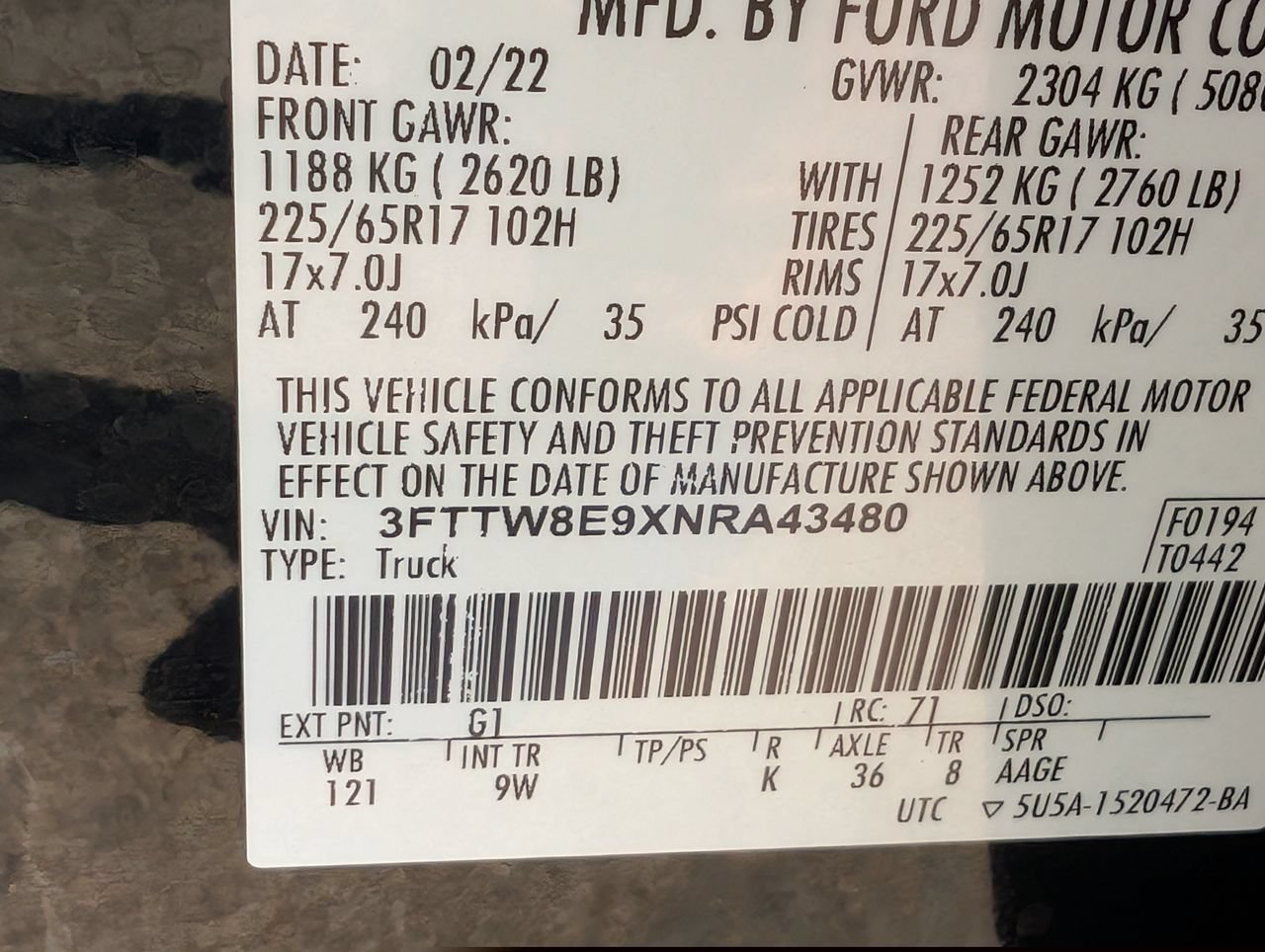 Used 2022 Ford Maverick XL FWD image 28