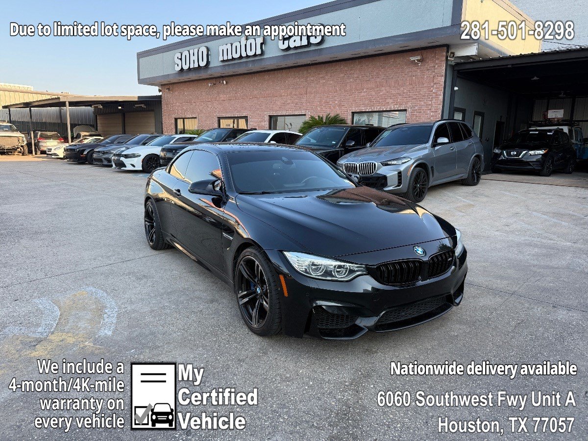 Used 2015 BMW M4 Convertible