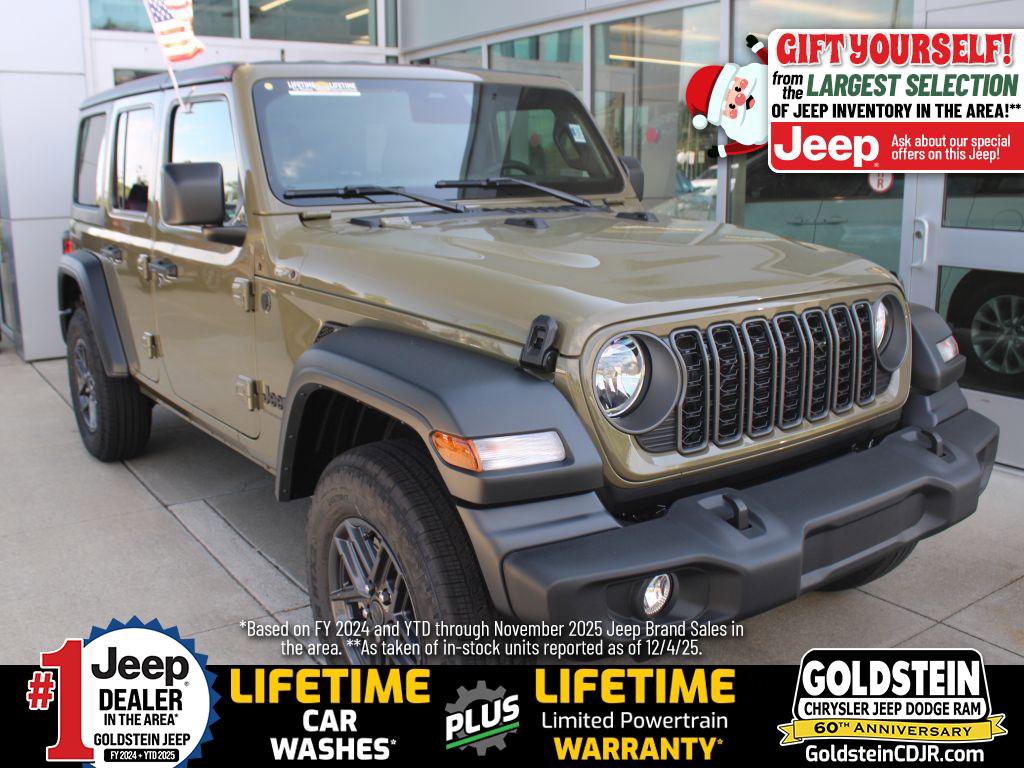 New 2025 Jeep Wrangler Sport S