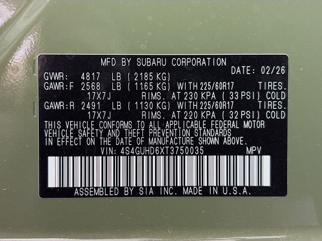 New 2026 Subaru Crosstrek 2.0i Premium image 31