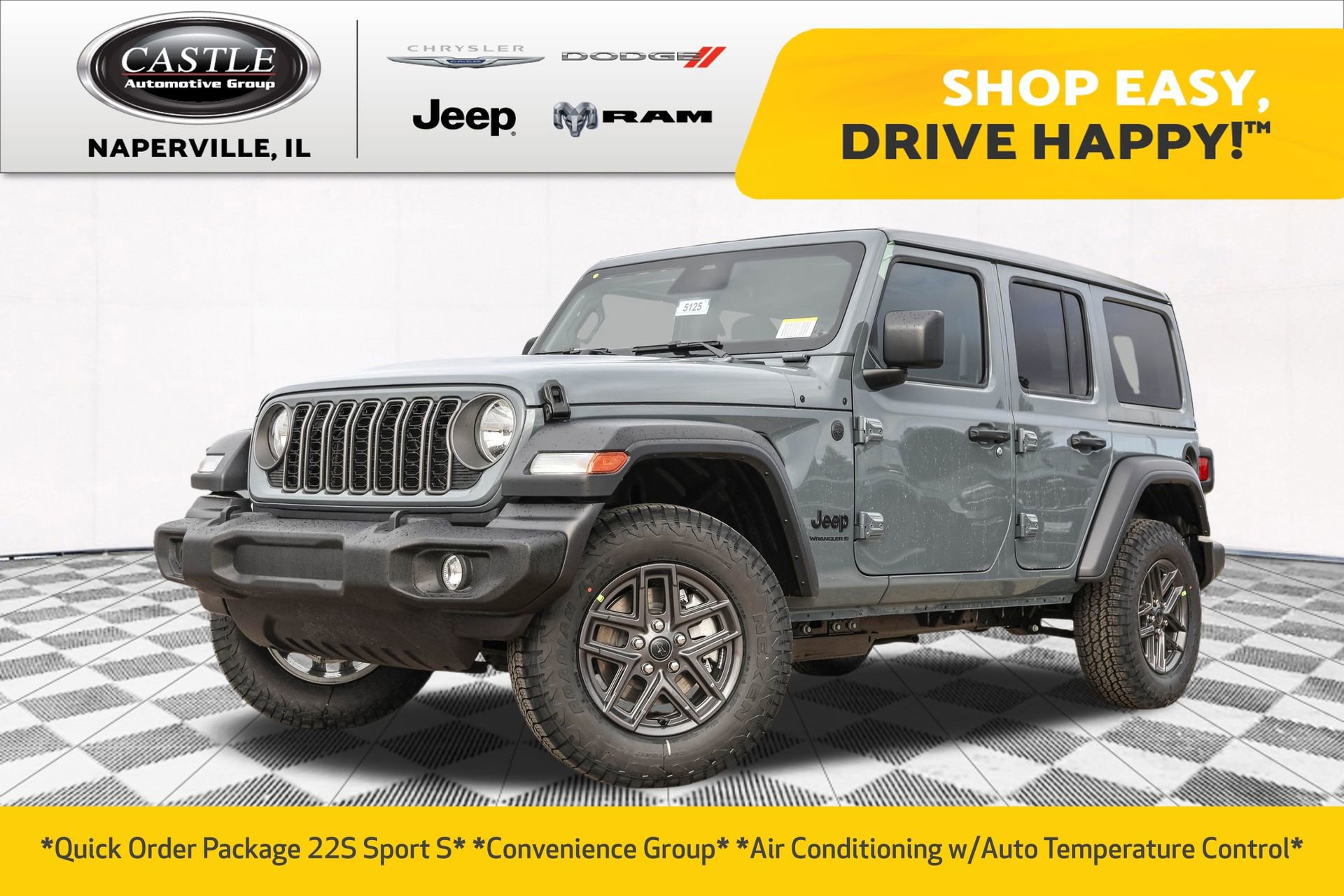 New 2026 Jeep Wrangler Sport S image 1