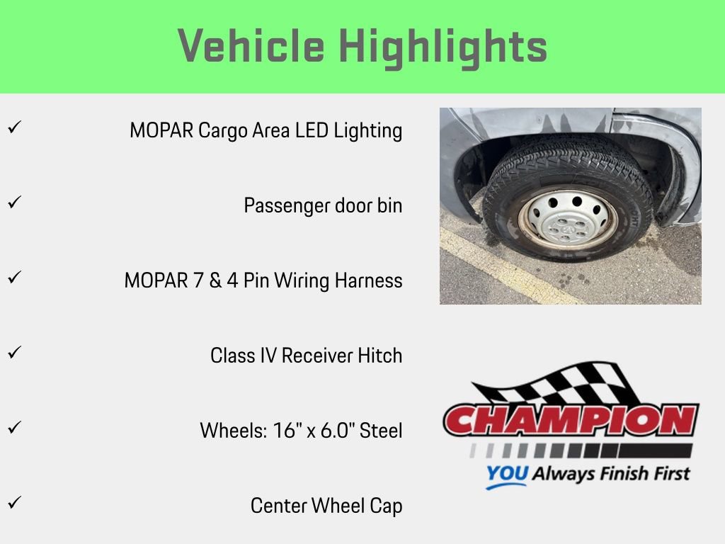 Used 2018 RAM ProMaster 1500 w/ Mopar Trailer Tow Group FWD image 18