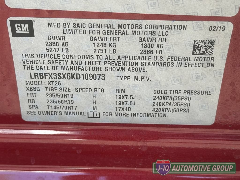Used 2019 Buick Envision Premium AWD/4WD image 34