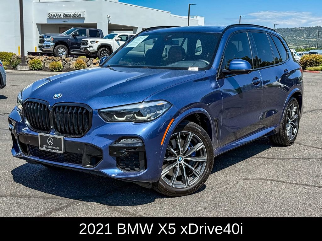 Used 2021 BMW X5 xDrive40i w/ M Sport Package AWD/4WD image 1