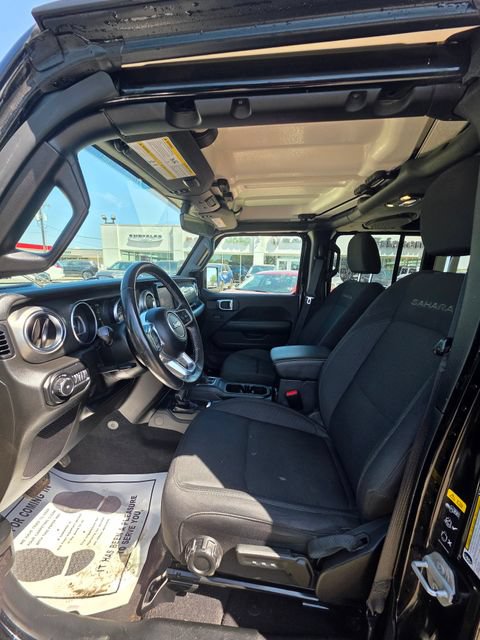 Used 2021 Jeep Wrangler Unlimited Sahara w/ Uconnect 4C Nav & Sound Group AWD/4WD image 12