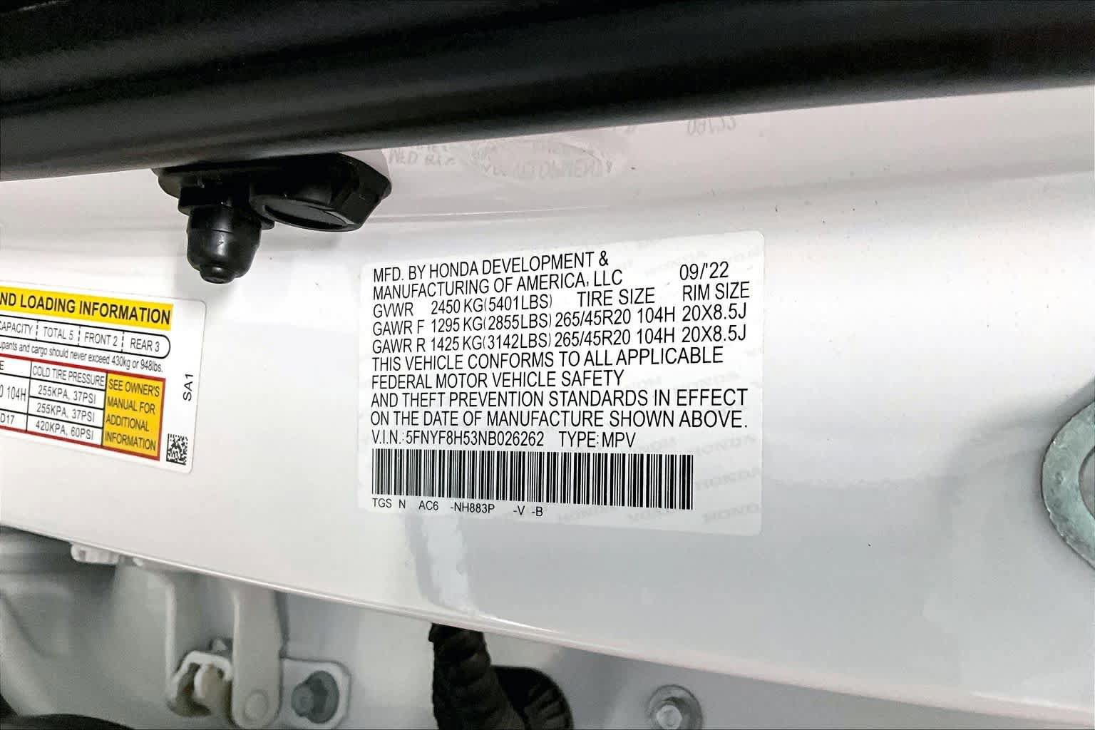 Used 2022 Honda Passport EX-L image 19