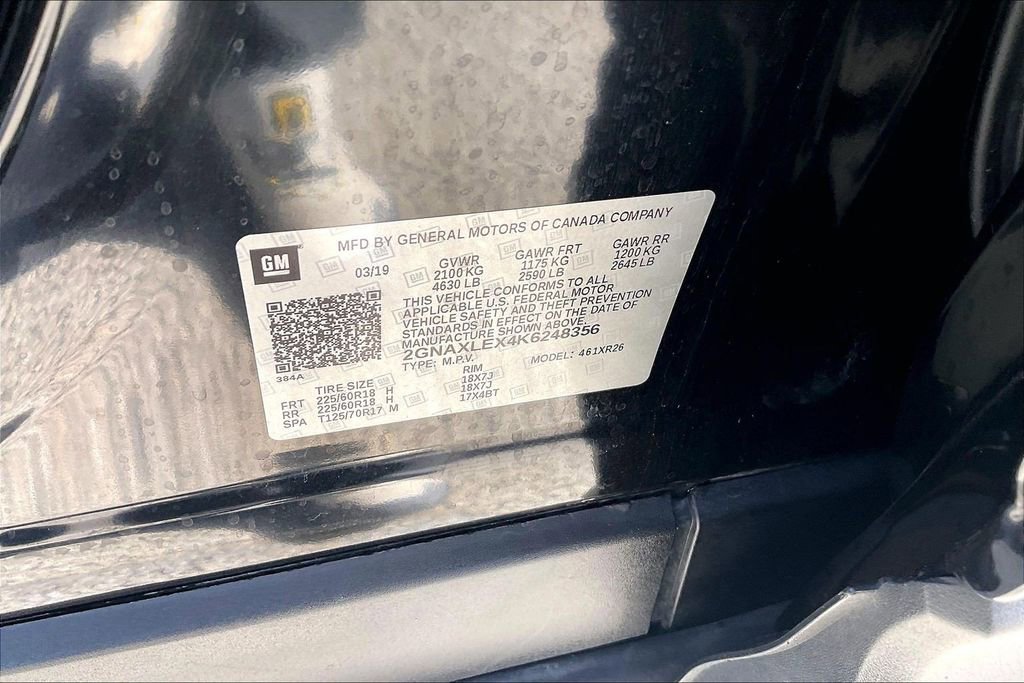 Used 2019 Chevrolet Equinox LT image 16