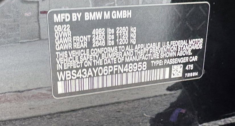 Used 2023 BMW M3 Competition w/ Parking Assistance Package AWD/4WD image 29
