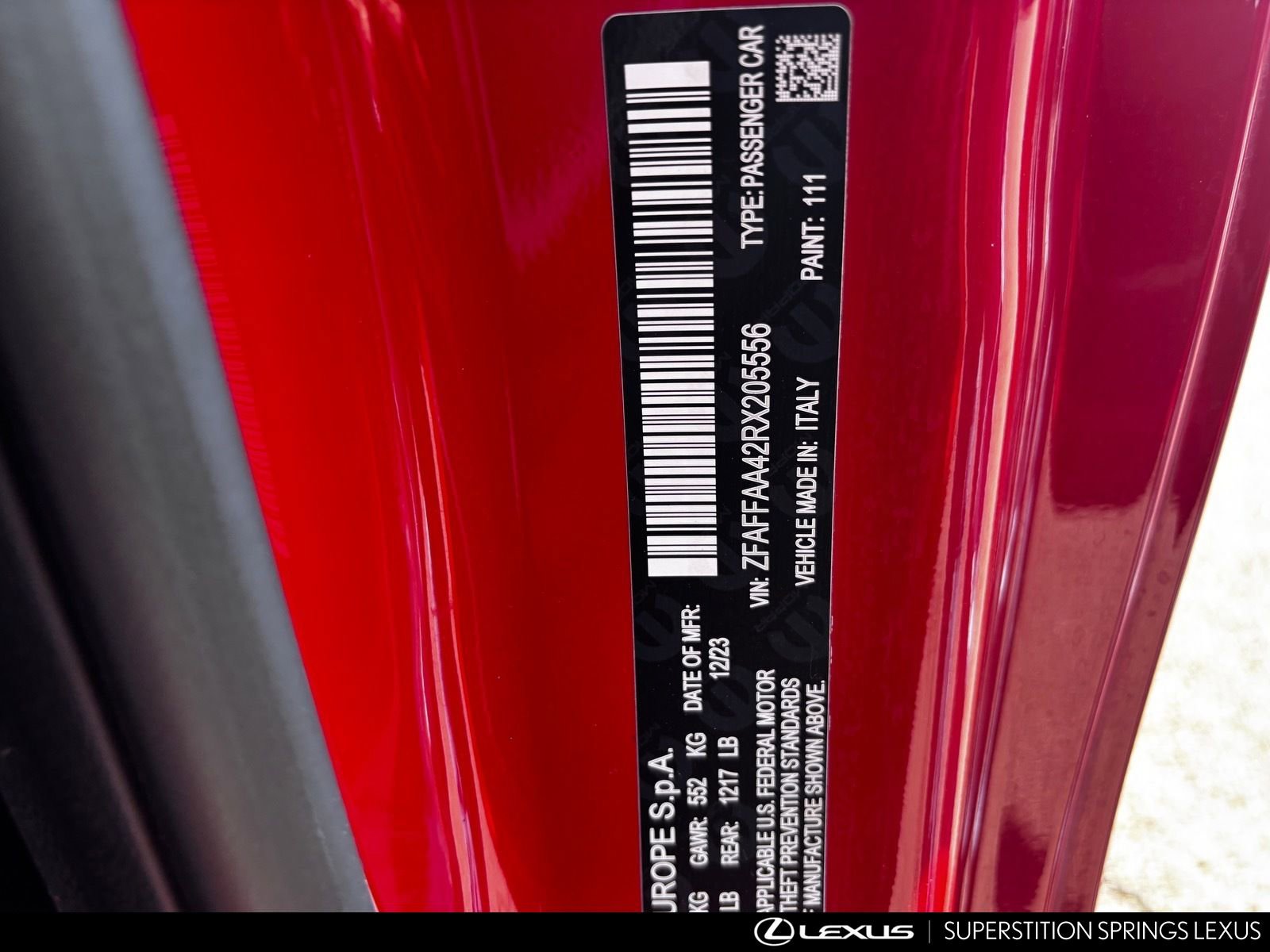 Used 2024 FIAT 500 e (RED) image 28
