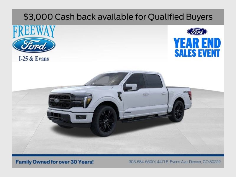 New 2025 Ford F150 Lariat w/ Equipment Group 502A High