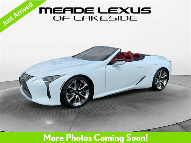 Certified 2022 Lexus LC 500 Convertible w/ Touring Package