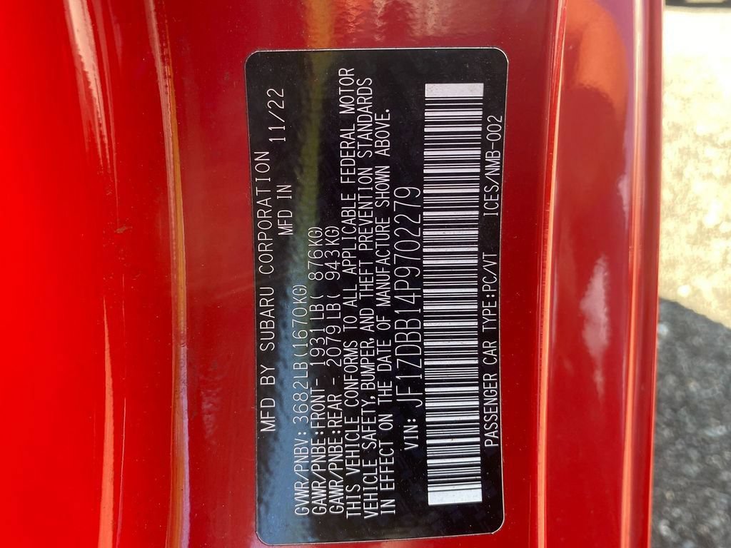 Used 2023 Subaru BRZ Premium RWD image 32