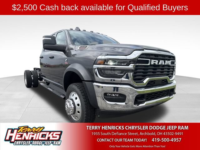 New 2026 RAM 5500 Tradesman w/ Chrome Appearance Group