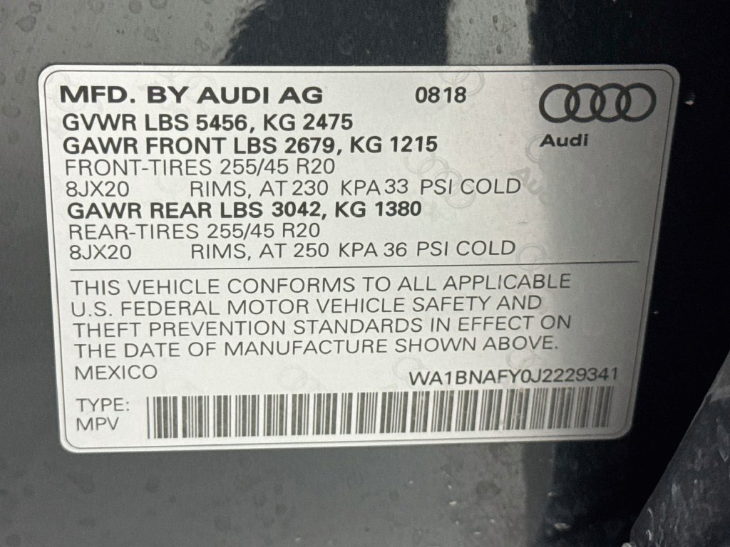 Used 2018 Audi Q5 2.0T Premium Plus w/ Premium Plus Package AWD/4WD image 34