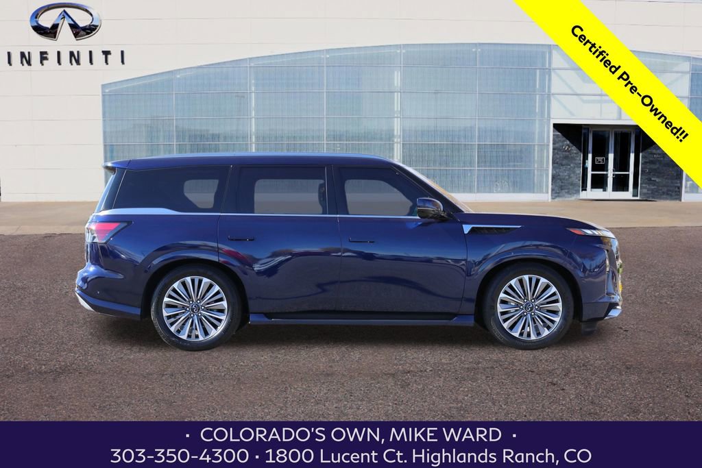 Certified 2025 INFINITI QX80 Sensory image 7