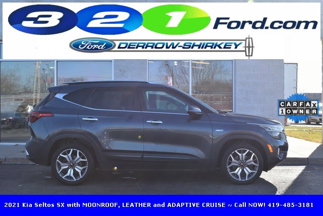 Used 2021 Kia Seltos SX w/ SX Sunroof Package image 3