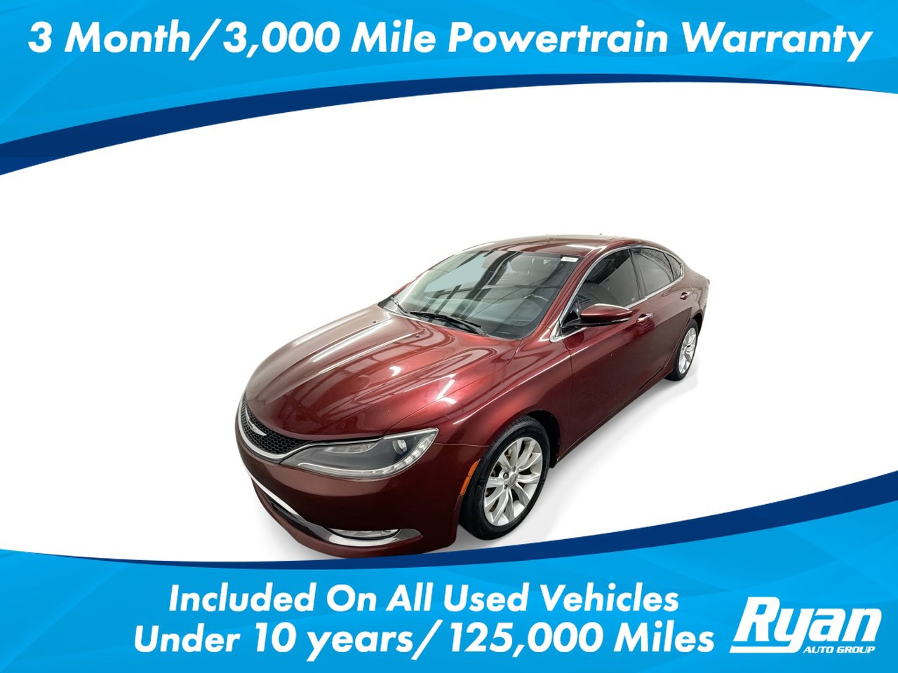 Used 2015 Chrysler 200 C w/ Navigation & Sound Group I FWD image 1