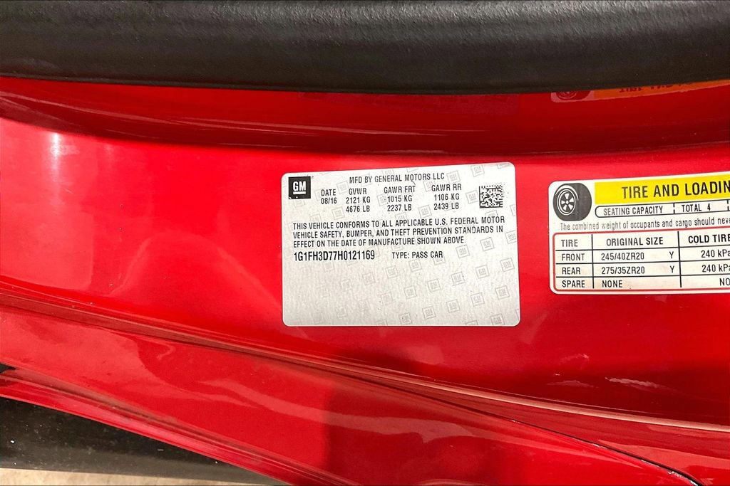 Used 2017 Chevrolet Camaro SS RWD image 31
