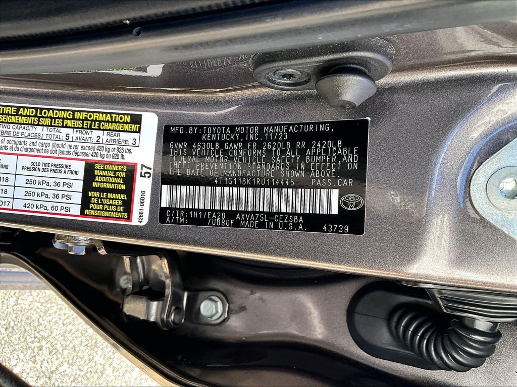 Used 2024 Toyota Camry SE w/ Cold Weather Package AWD/4WD image 36