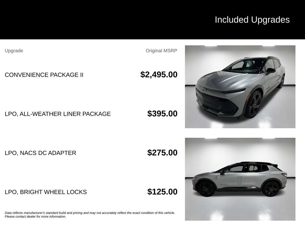 Used 2026 Chevrolet Equinox EV RS w/ Convenience Package II FWD image 7