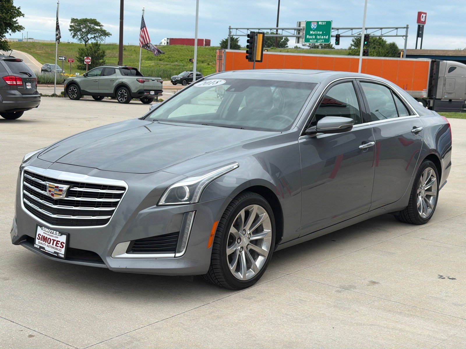 Used 2018 Cadillac CTS Luxury AWD/4WD image 4