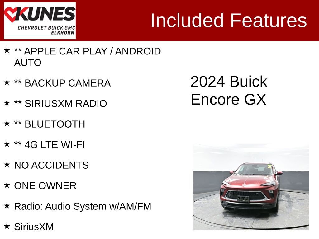 Used 2024 Buick Encore GX Sport Touring image 2