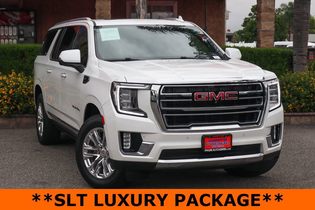 Used 2021 GMC Yukon XL SLT w/ SLT Premium Package image 2