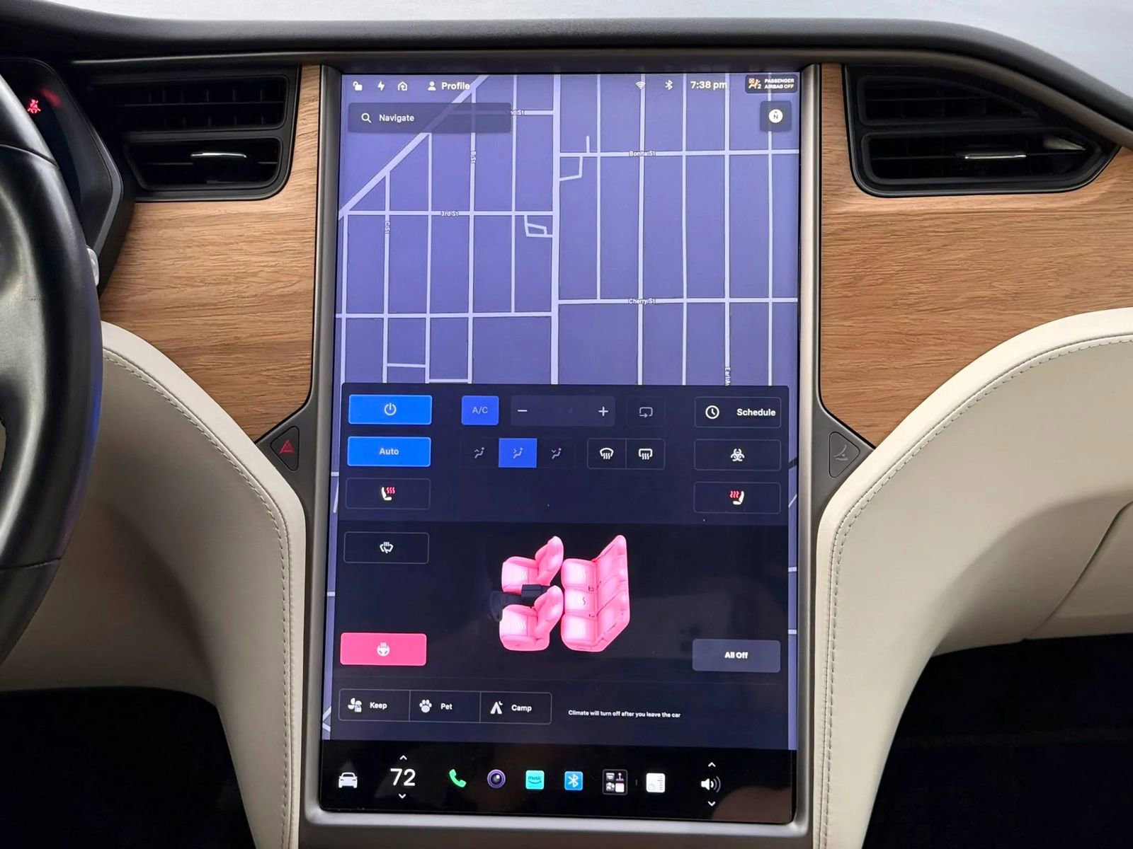 Used 2020 Tesla Model X Long Range AWD/4WD image 15