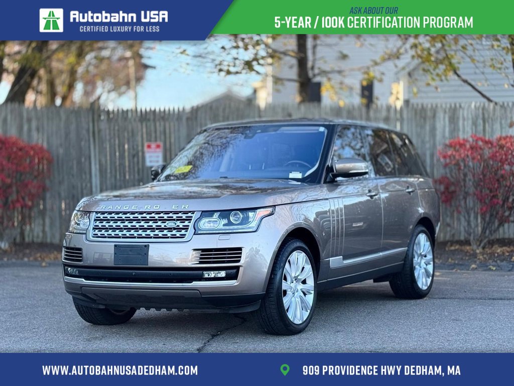 Used 2017 Land Rover Range Rover HSE