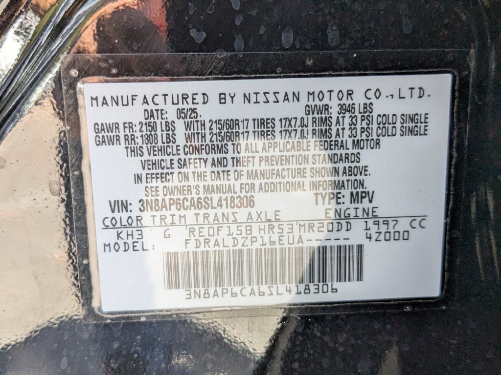 Used 2025 Nissan Kicks SV FWD image 26