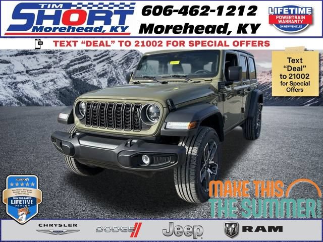 New 2025 Jeep Wrangler Unlimited Sport S 4xe w/ Convenience Group