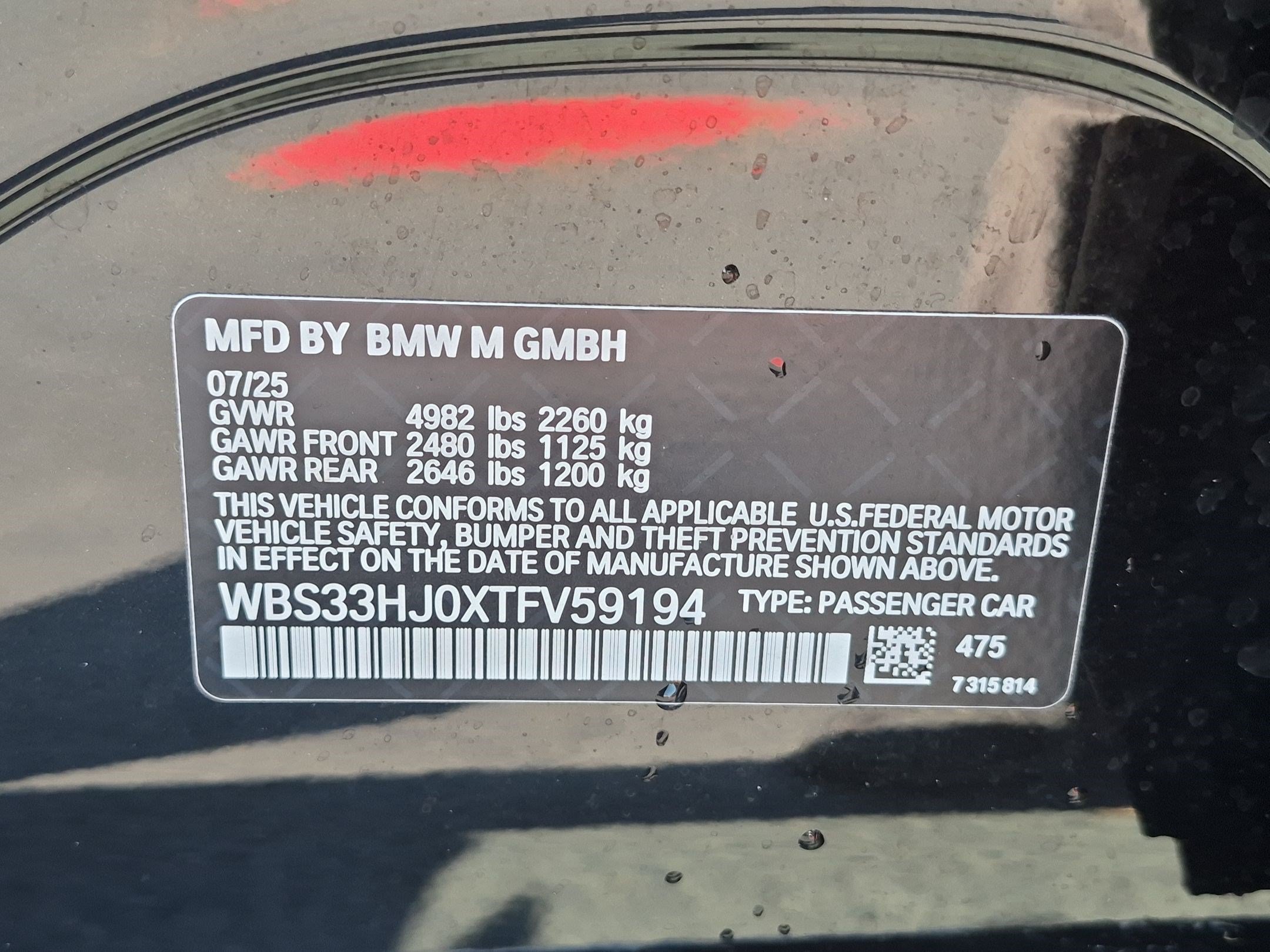Used 2026 BMW M3 Competition w/ M Carbon Exterior Package AWD/4WD image 34