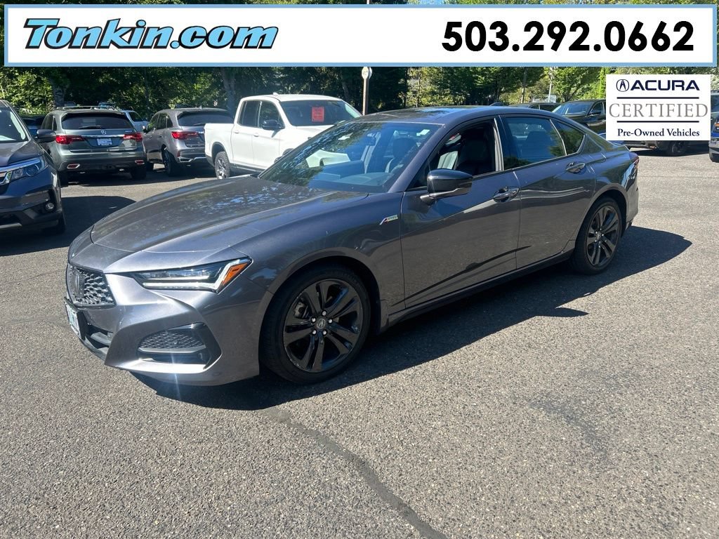 Used 2021 Acura TLX w/ A-SPEC Pkg AWD/4WD image 8