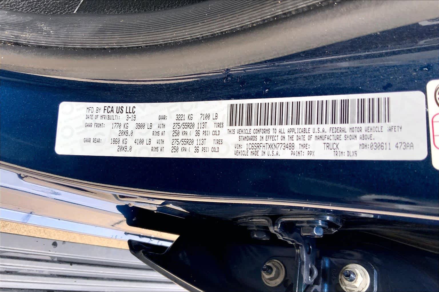 Used 2019 RAM 1500 Limited AWD/4WD image 34
